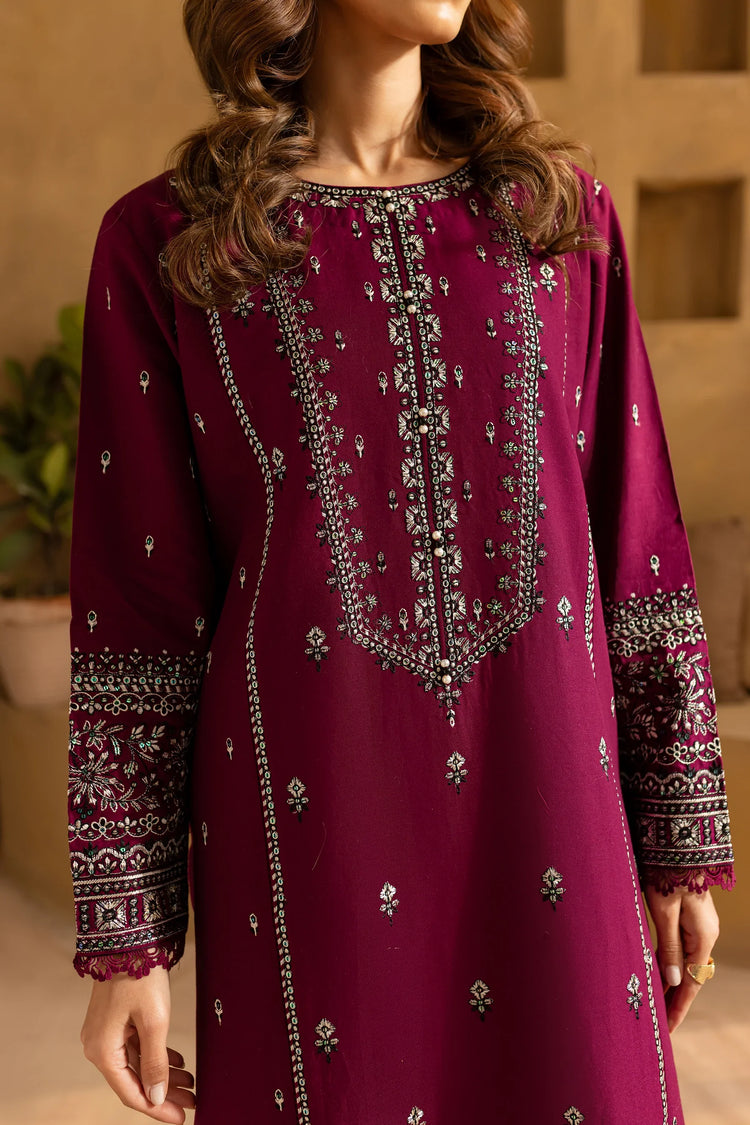 BATIK-2PC LAWN SEQUIN EMBROIDERED LAWN SET
