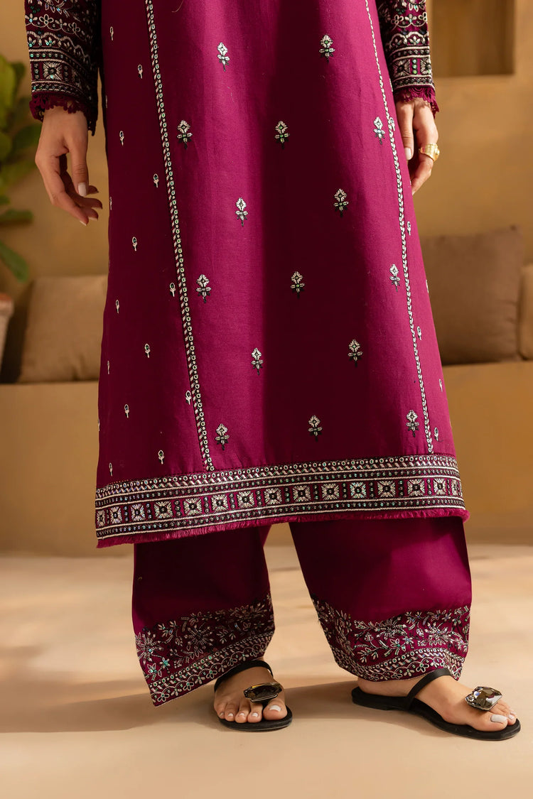 BATIK-2PC LAWN SEQUIN EMBROIDERED LAWN SET
