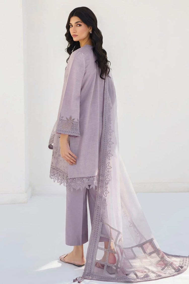 JAZMIN 3PC Heavy Embroidered Lawn Set