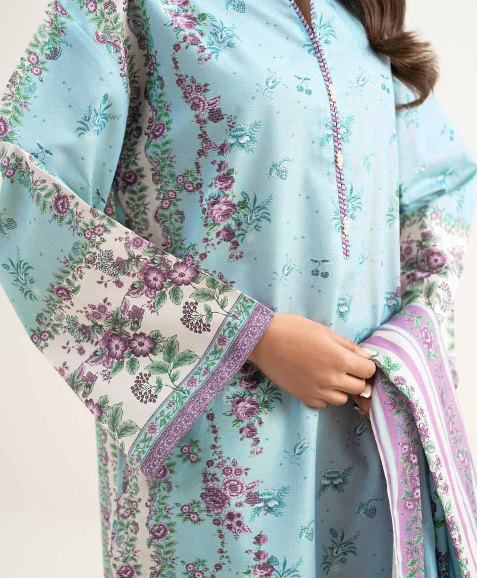Printed Lawn Suit 3pc