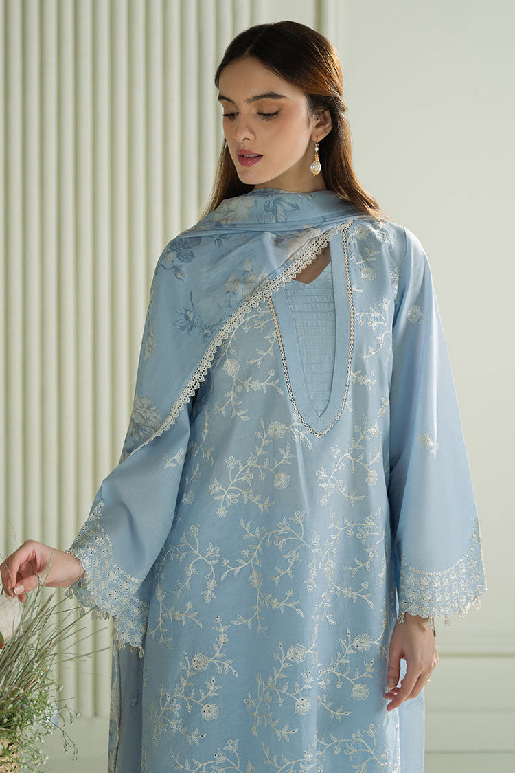 CROSS STITCH 3PC Embroidered Lawn Suit