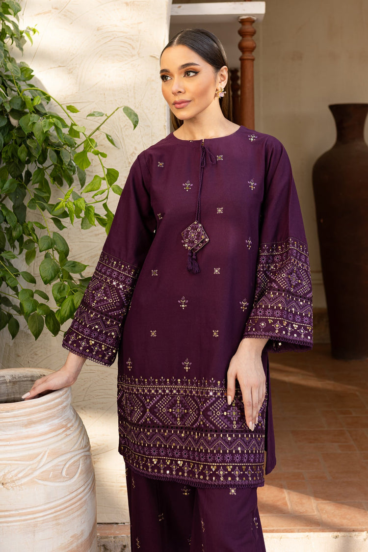 BATIK 2PC Embroidered Lawn Suit