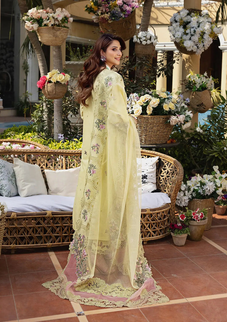 ELAF 3PC Chikankari Embroidered Lawn Set