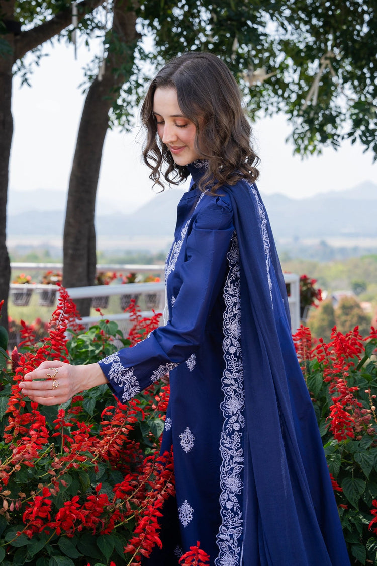 GARNET 3PC Lawn Embroidered Suit