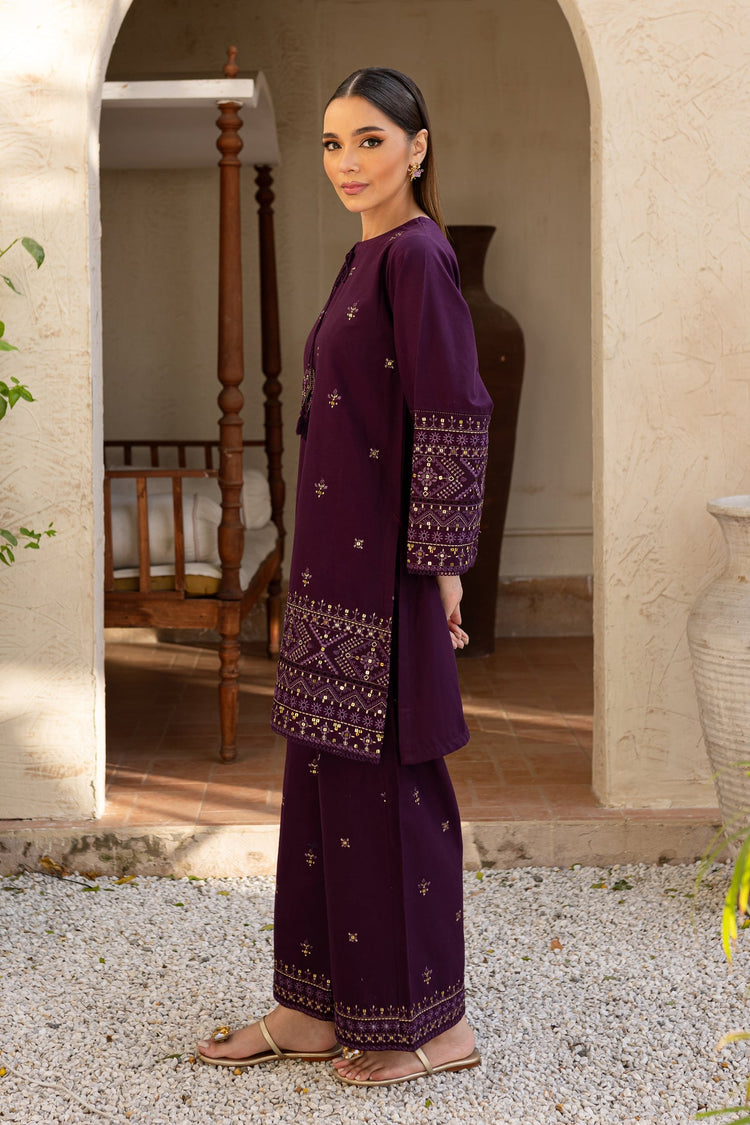BATIK 2PC Embroidered Lawn Suit