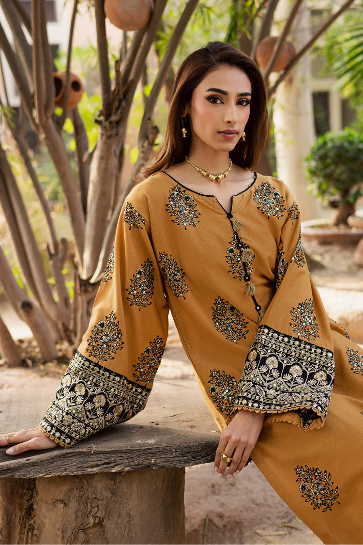BATIK 2PC Sequin Embroidered Lawn Set