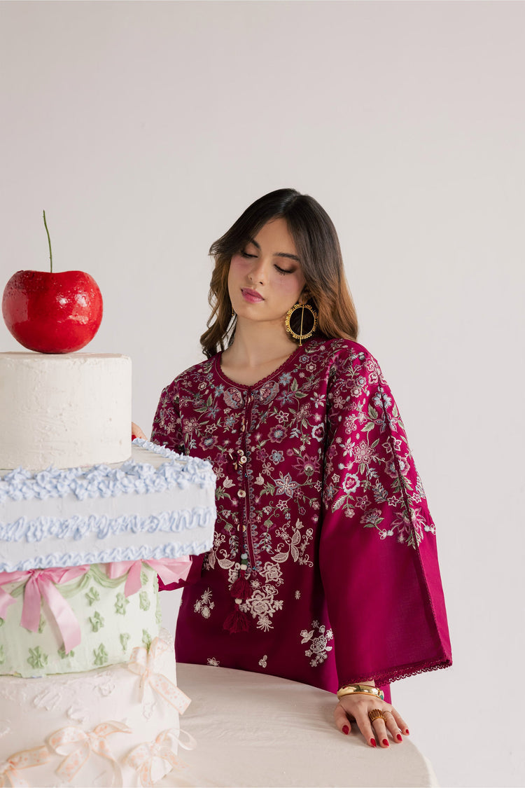 BATIK 2PC Embroidered Lawn Suit