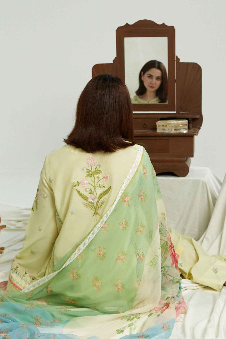 ZARA SHAH JAHAN 3PC Embroidered Lawn Set