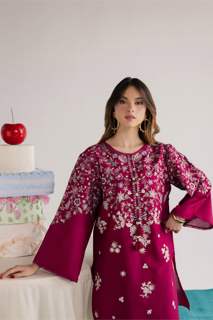 BATIK 2PC Embroidered Lawn Suit