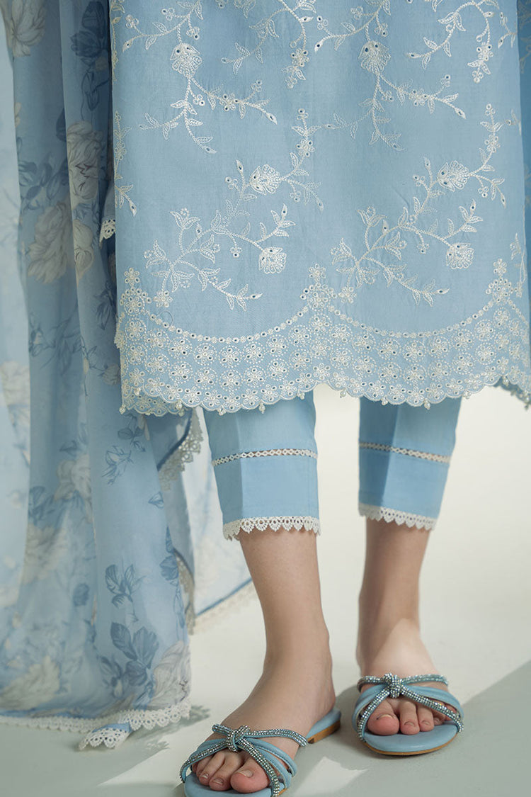 CROSS STITCH 3PC Embroidered Lawn Suit