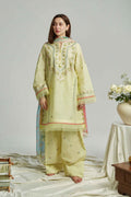 ZARA SHAH JAHAN 3PC Embroidered Lawn Set