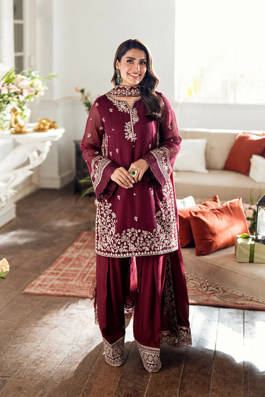 BERRY DUSK - 3PC DRESS