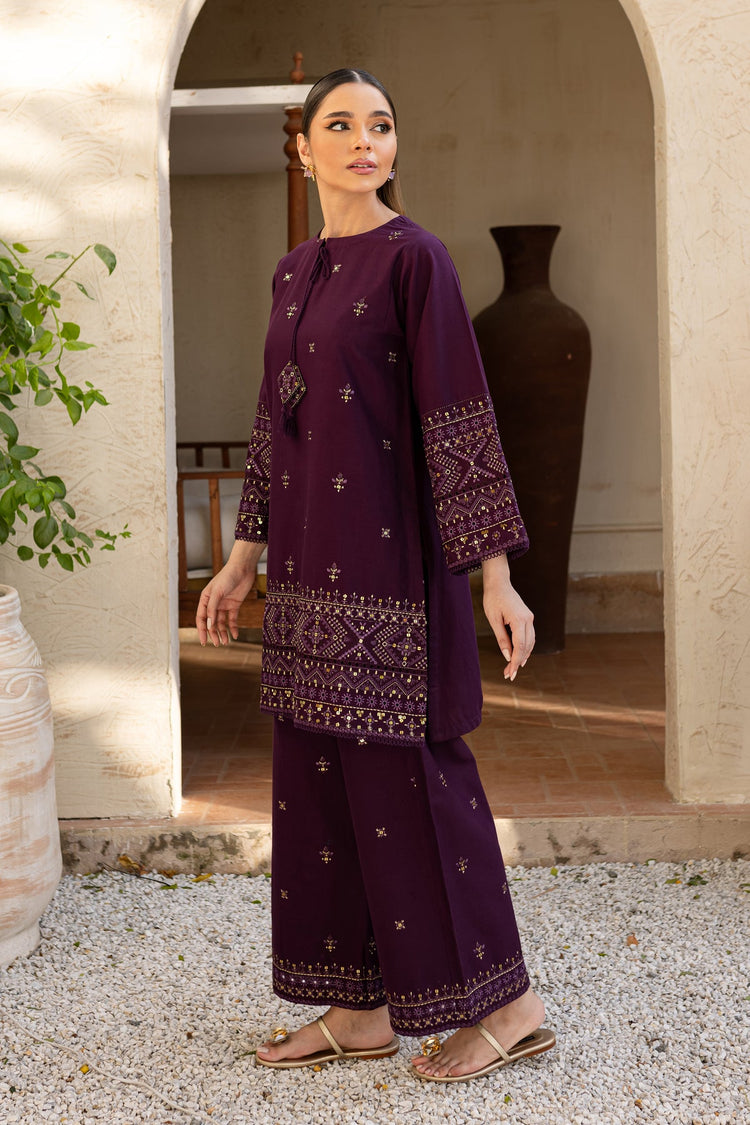 BATIK 2PC Embroidered Lawn Suit
