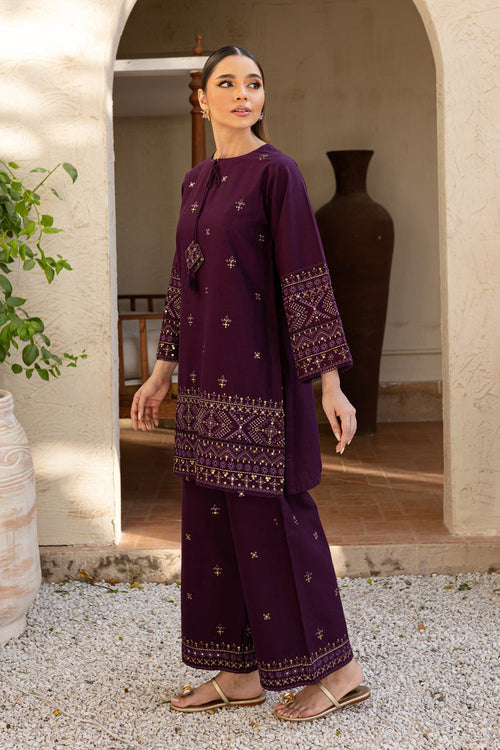 BATIK 2PC Embroidered Lawn Suit