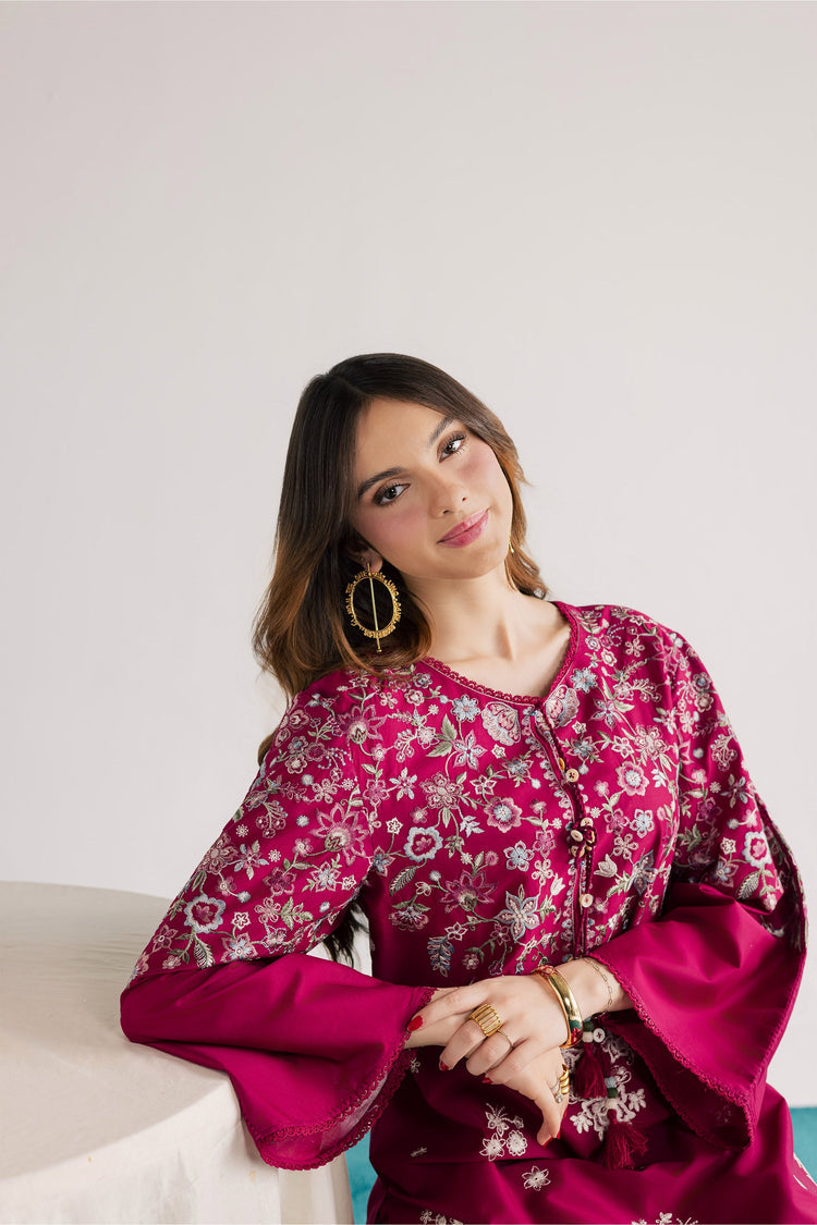 BATIK 2PC Embroidered Lawn Suit