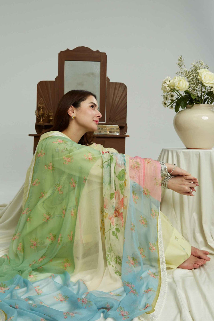 ZARA SHAH JAHAN 3PC Embroidered Lawn Set