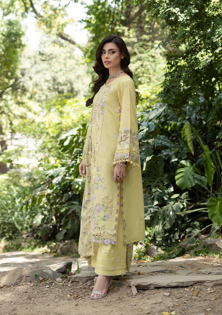 ELAF 3PC Lawn Embroidered Suit