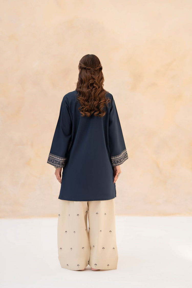 LAZULI-2PC LAWN EMBROIDERED SHIRT WITH LAWN EMBROIDERED TROUSER