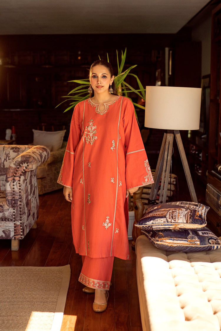 URGE 2PC Embroidered Lawn Set