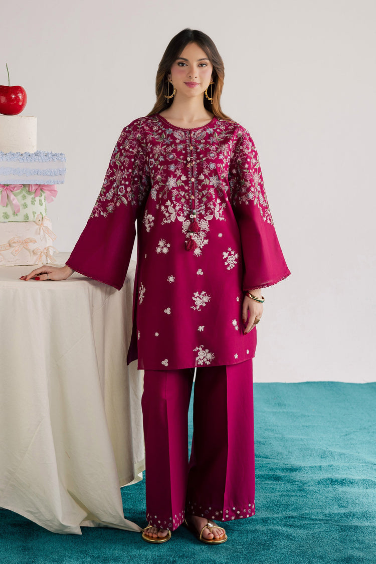 BATIK 2PC Embroidered Lawn Suit