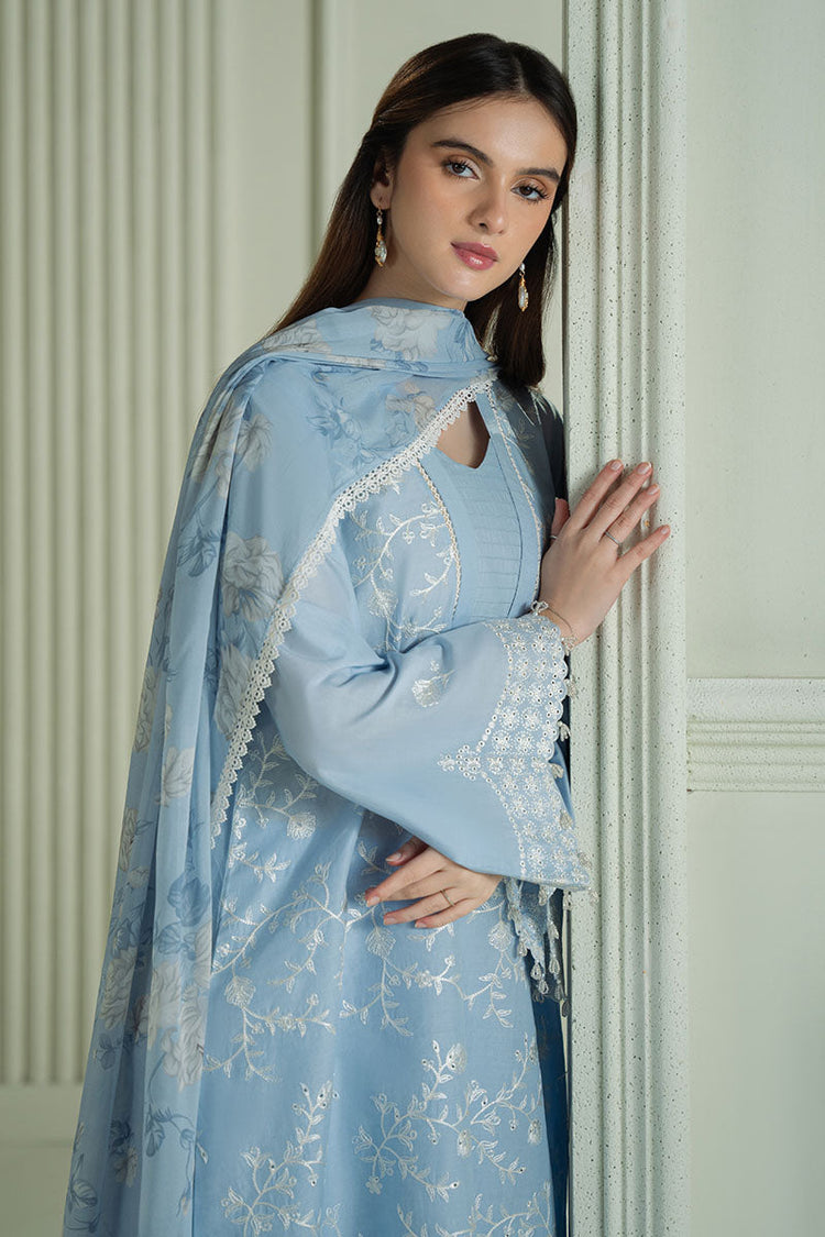 CROSS STITCH 3PC Embroidered Lawn Suit