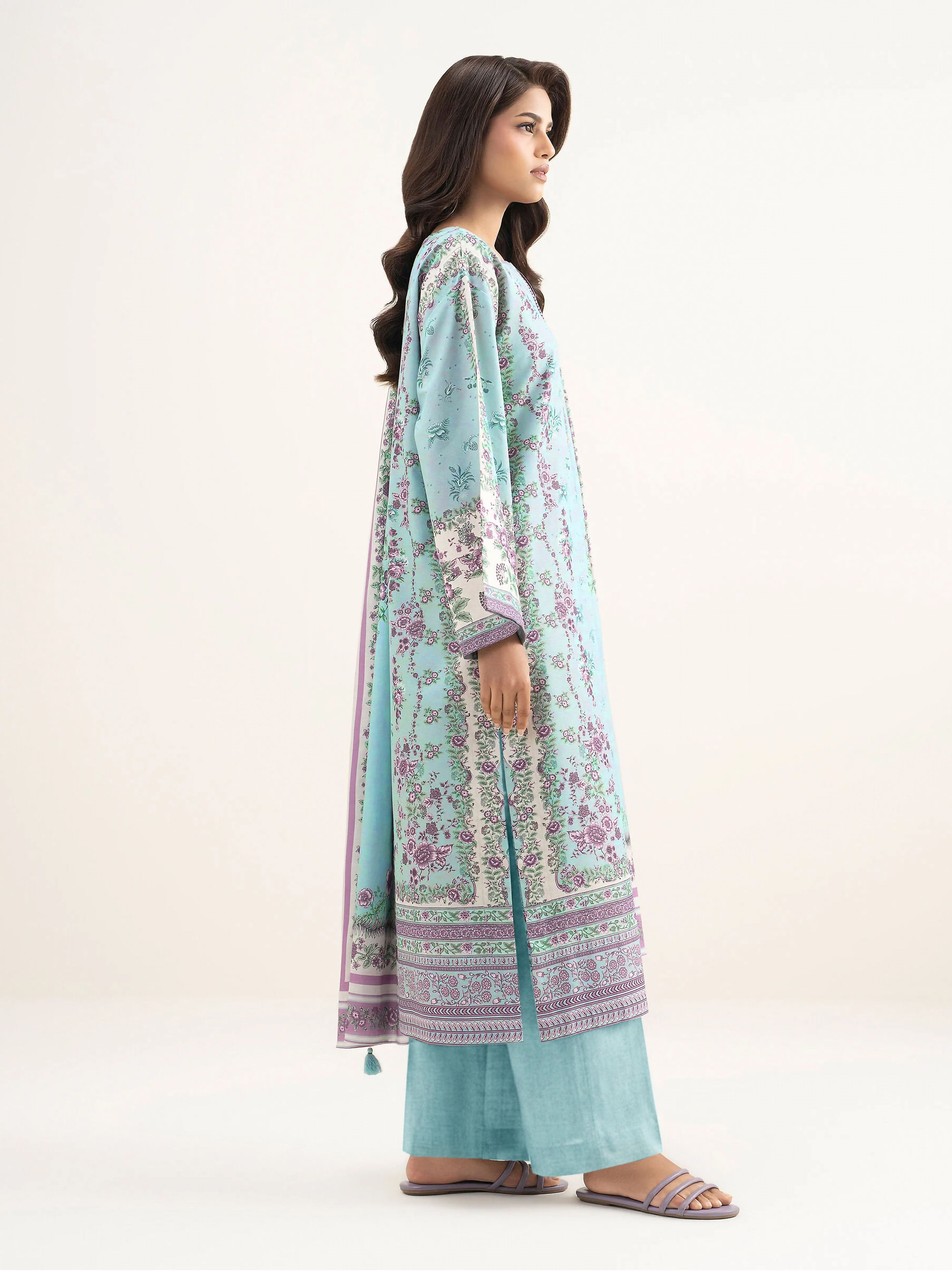 Printed Lawn Suit 3pc