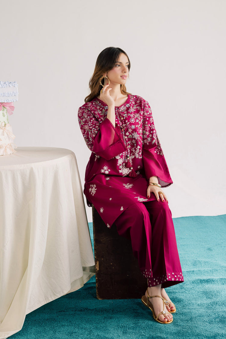 BATIK 2PC Embroidered Lawn Suit