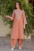 BATIK-2PIECE LAWN SEQUIN EMB SHIRT WITH LAWN EMB SLEEVES
