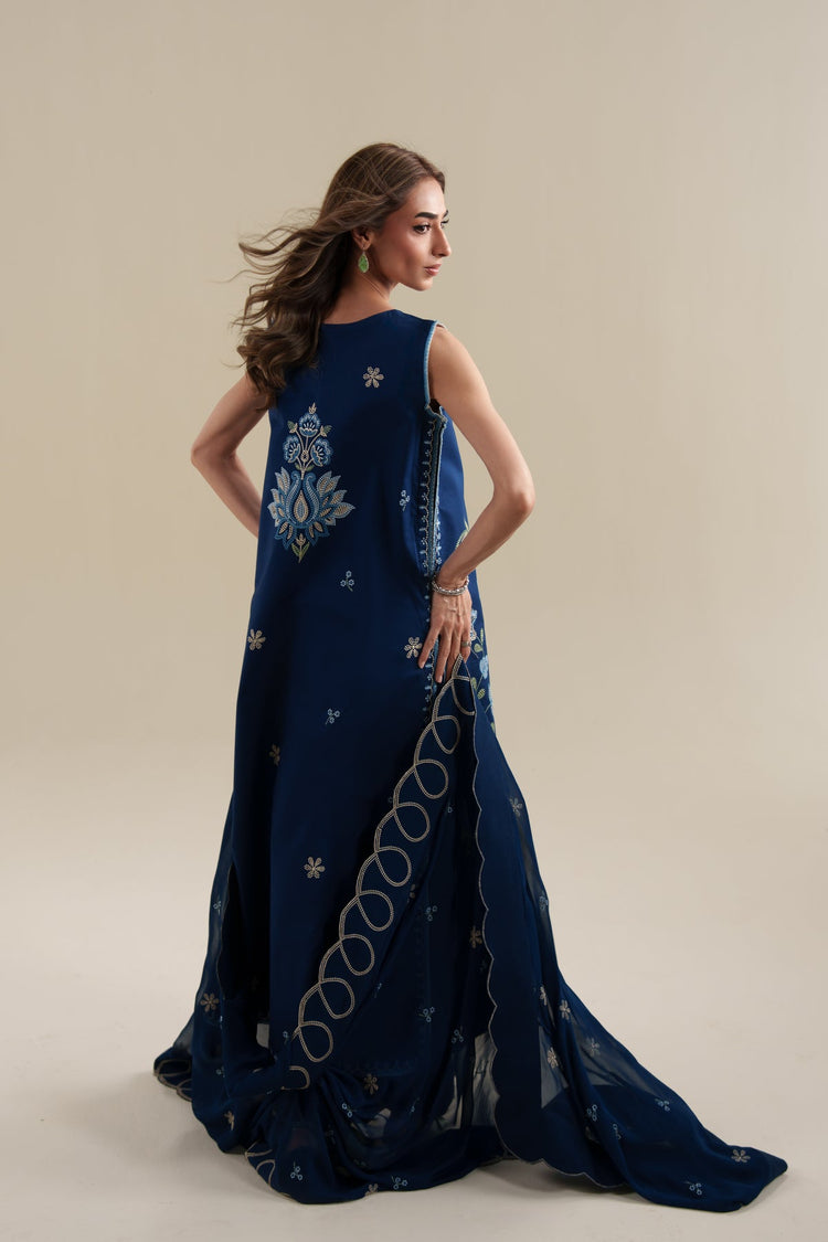 ZAIB 3PC Embroidered Lawn Suit