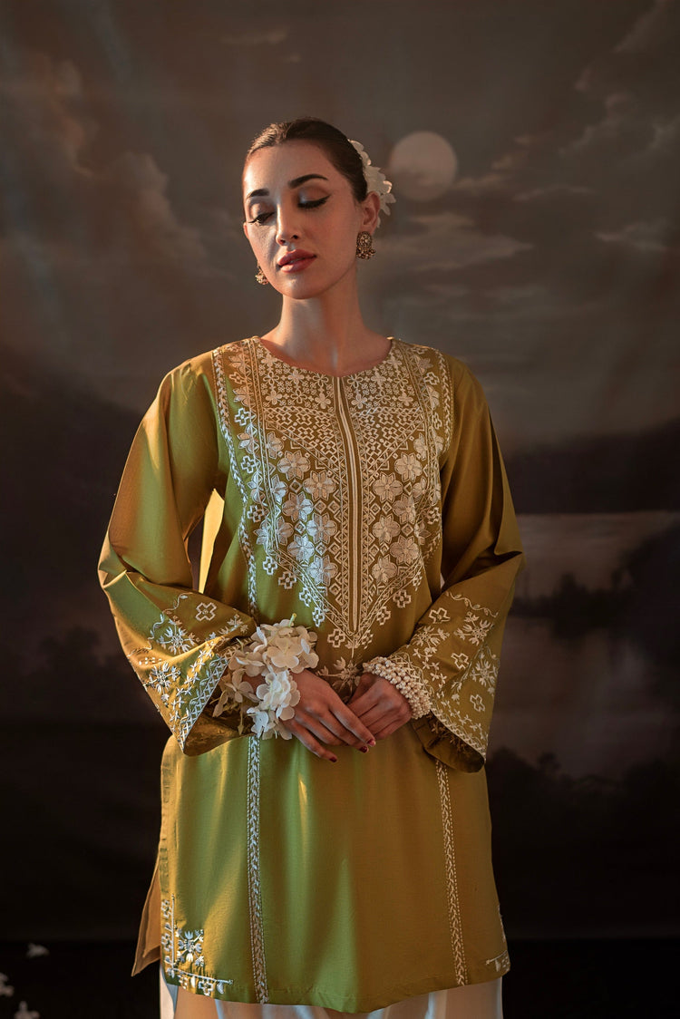URGE Embroidered Shirt & Trouser Set
