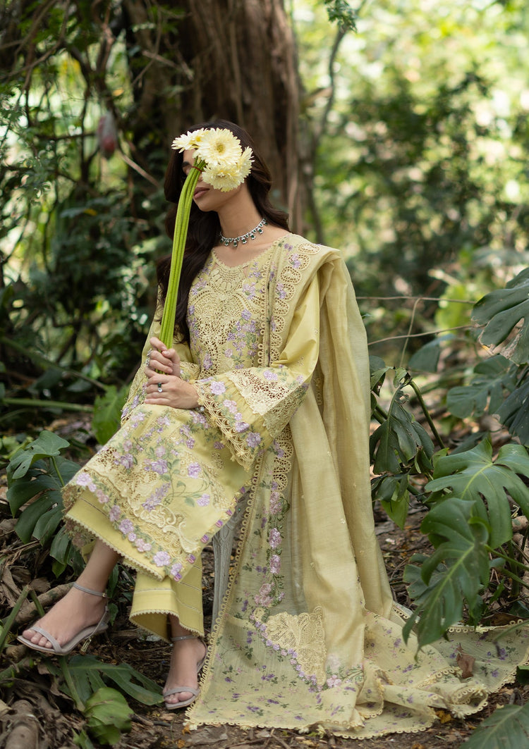 ELAF 3PC Lawn Embroidered Suit