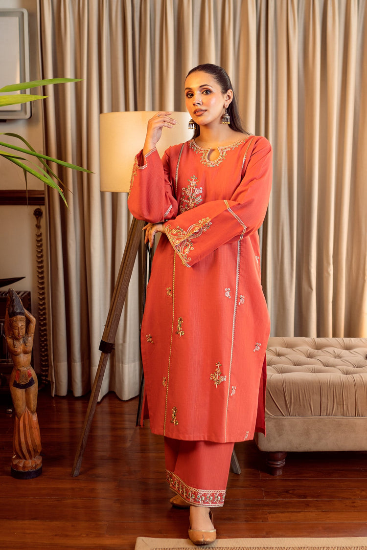 URGE 2PC Embroidered Lawn Set