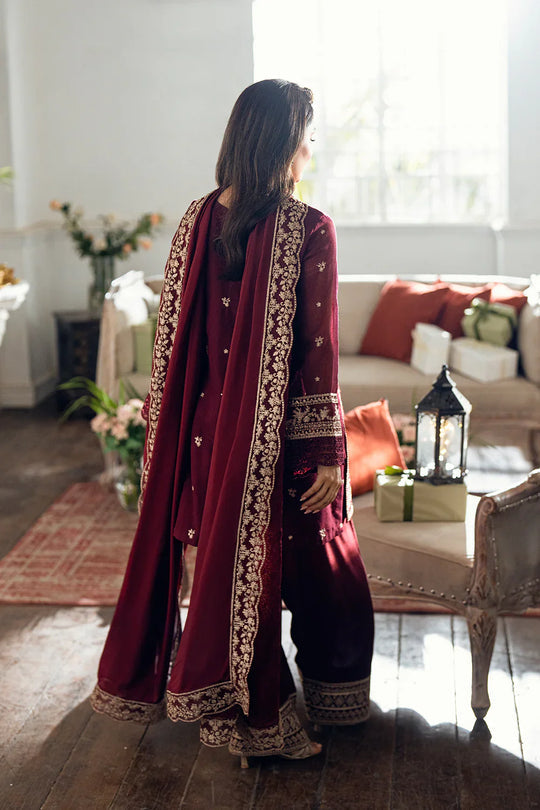 BERRY DUSK - 3PC DRESS