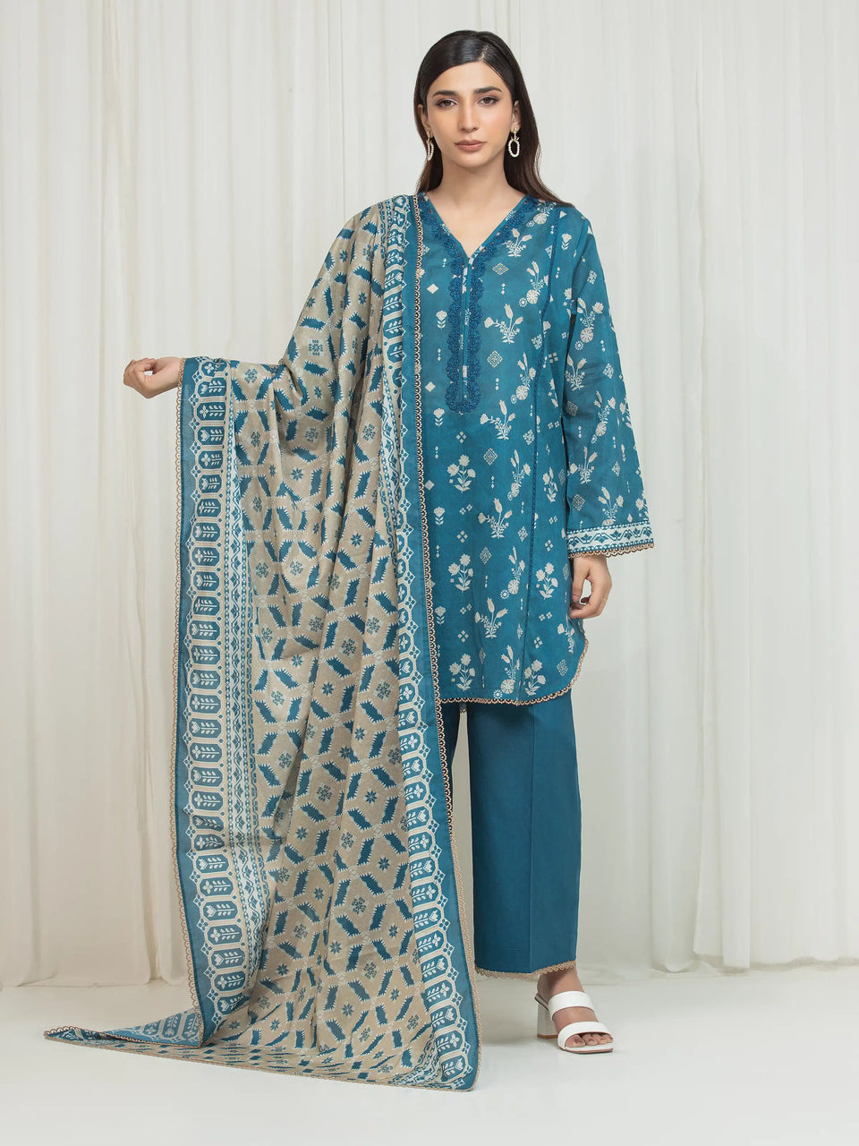 Printed Lawn Suit