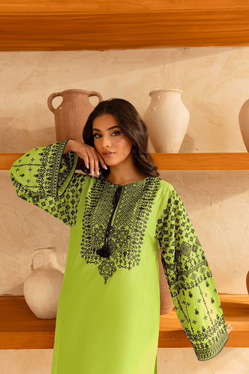 BATIK 2PC Embroidered Lawn Set