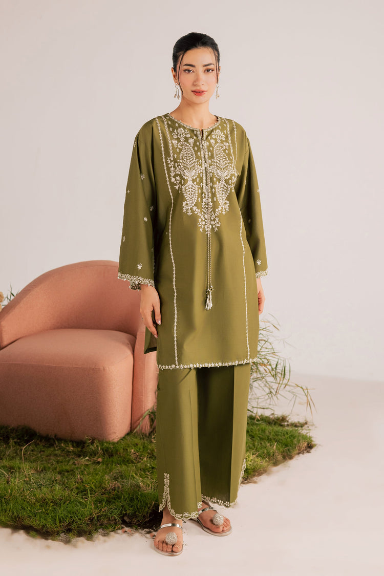 BATIK 2PC Embroidered Lawn Set