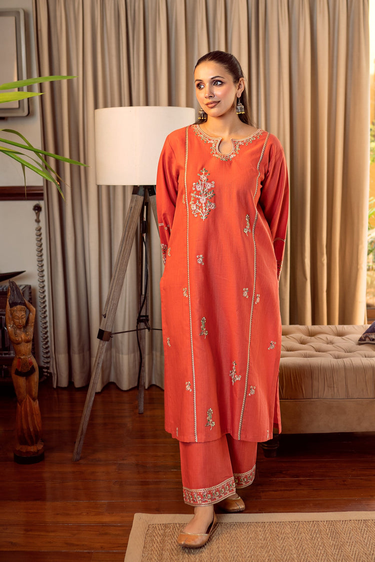URGE 2PC Embroidered Lawn Set