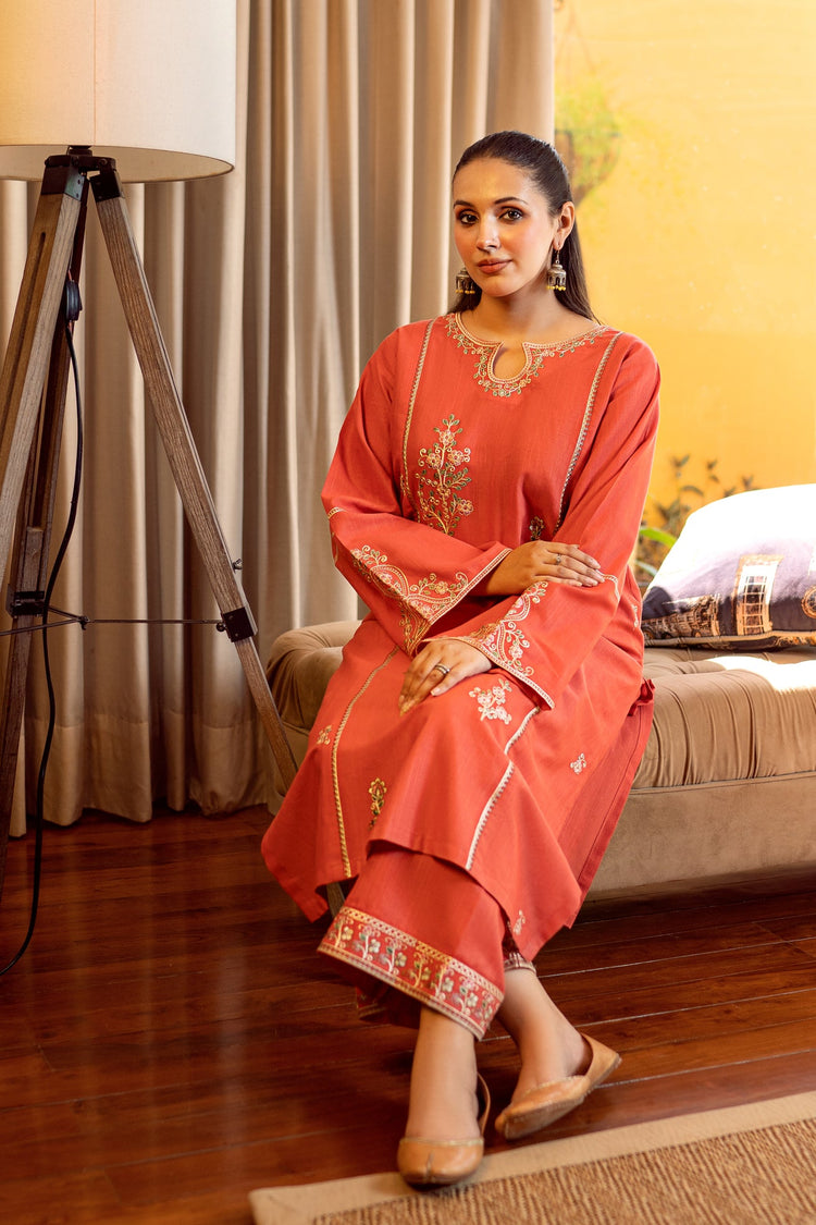 URGE 2PC Embroidered Lawn Set
