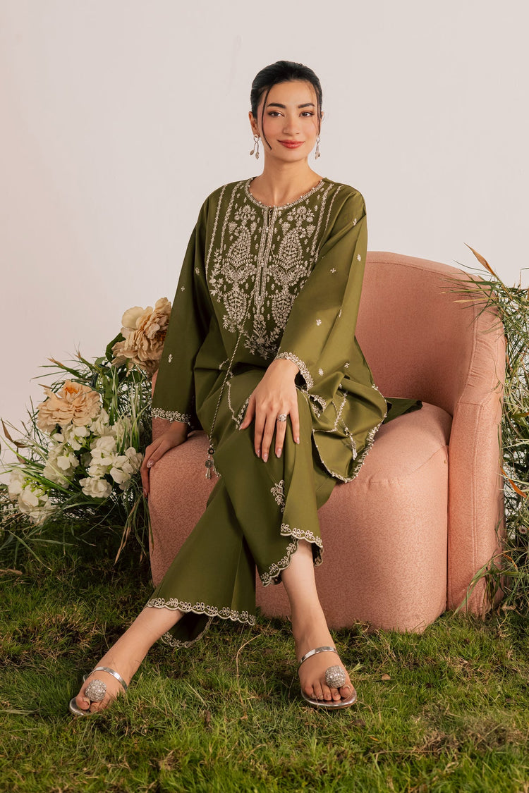 BATIK 2PC Embroidered Lawn Set