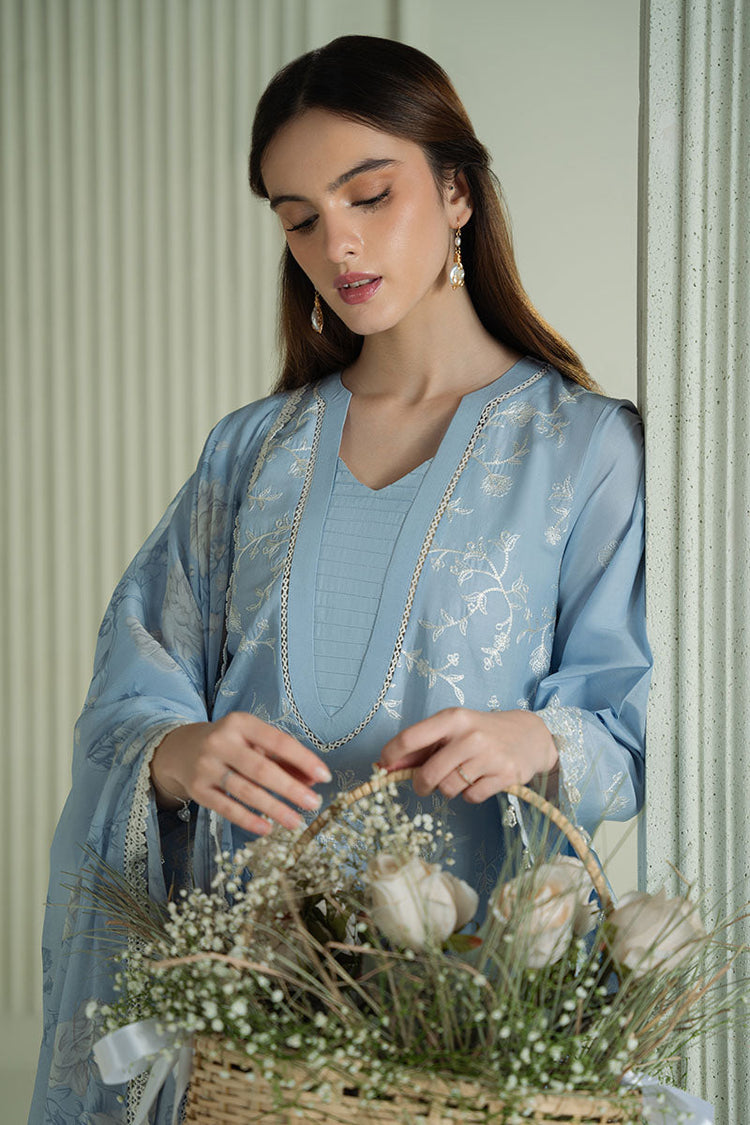 CROSS STITCH 3PC Embroidered Lawn Suit